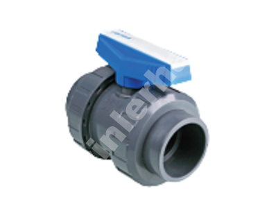 Muflu Küresel Su Vanası U-PVC Yapıștırma