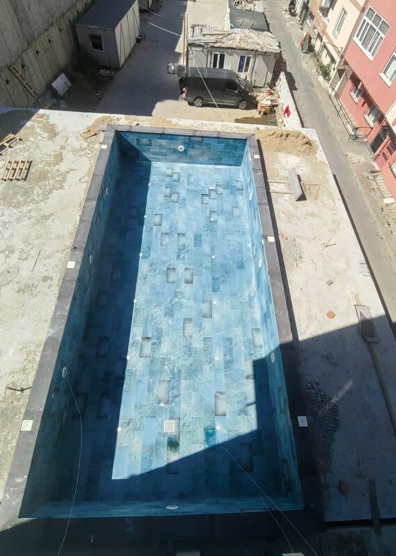 Ayazağa havuz yapımı